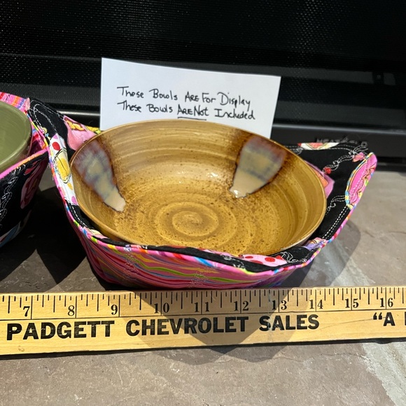 Happy Camper Set of 5 Items - Apron, Cozies, Rope Bowls - Picture 9 of 17